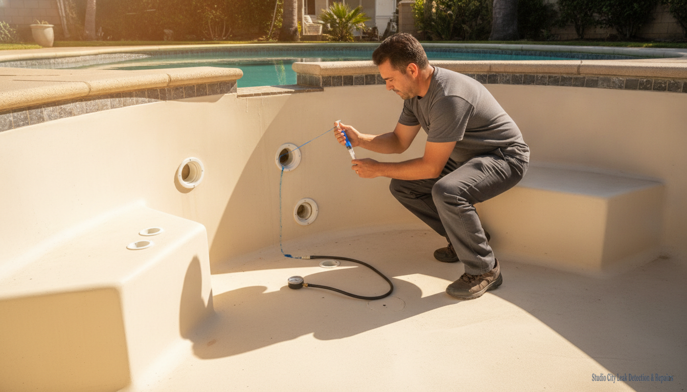 Spa & Hot Tub Leak Detection and Repair