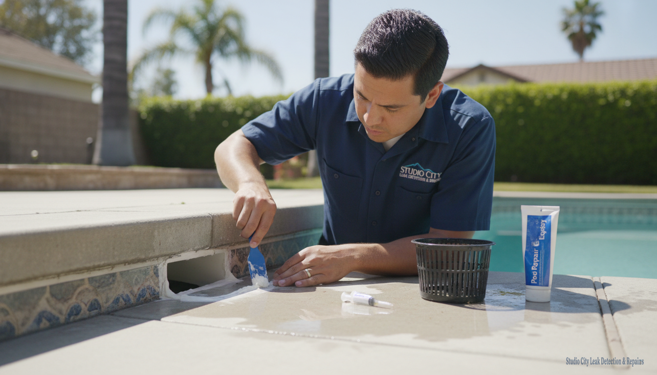 Skimmer Leak Repair