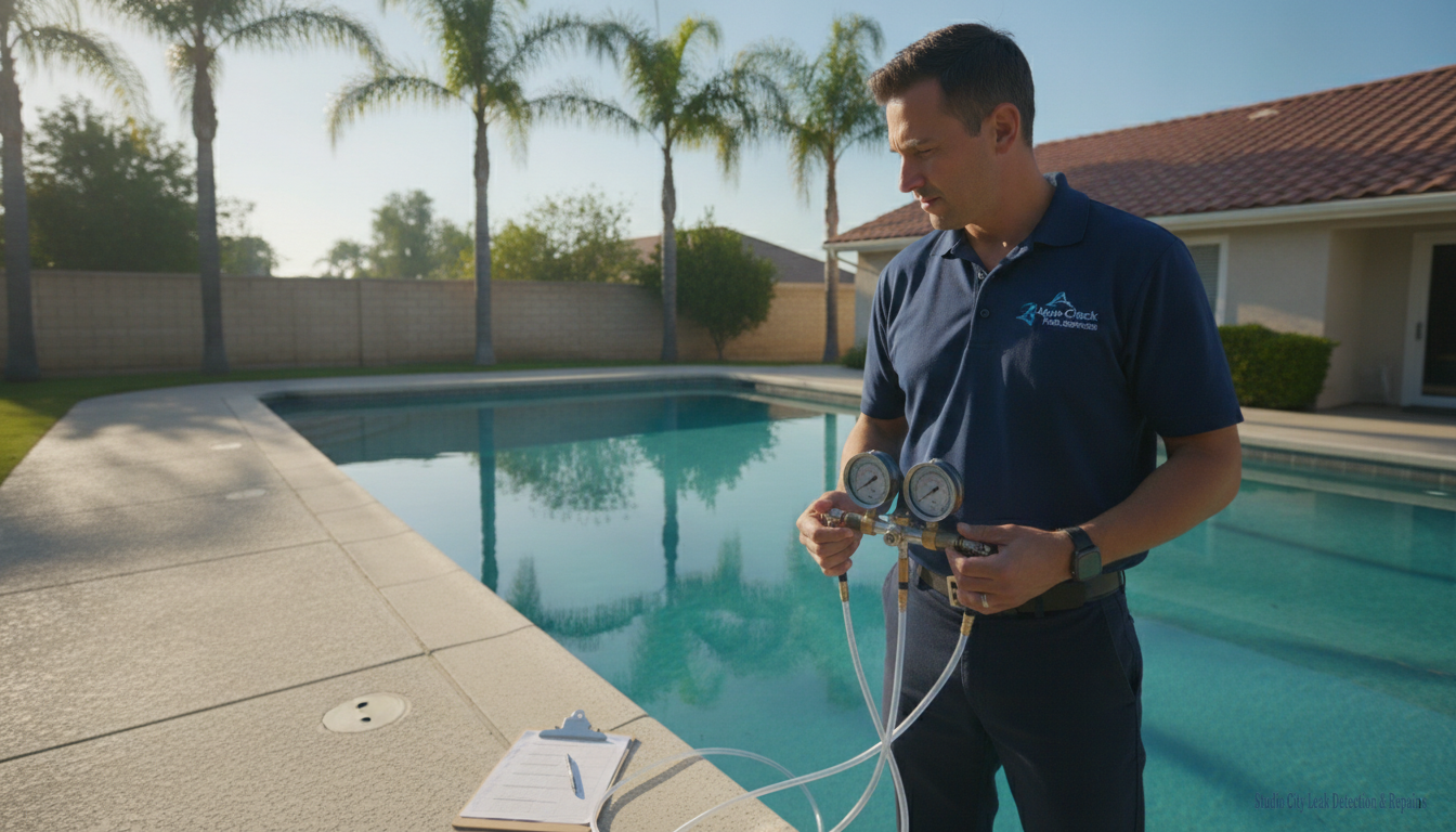 Pool Leak Repair in Studio City: What to Expect From Start to Finish